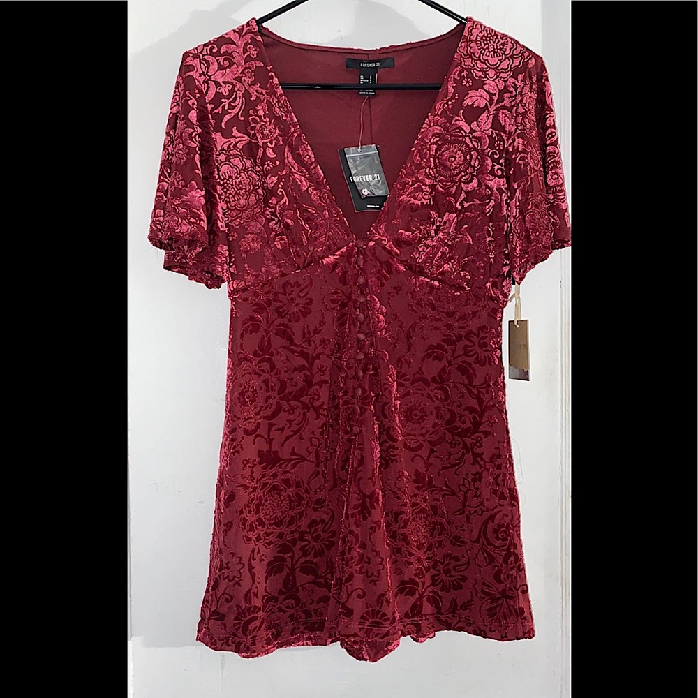 A short velvet romper